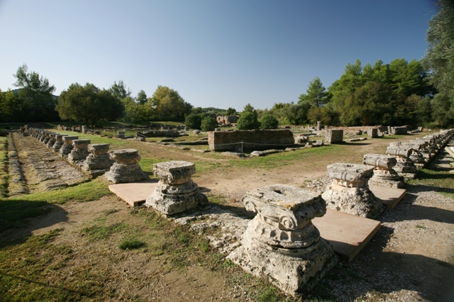 Ancient Olympia - The Leonidaion